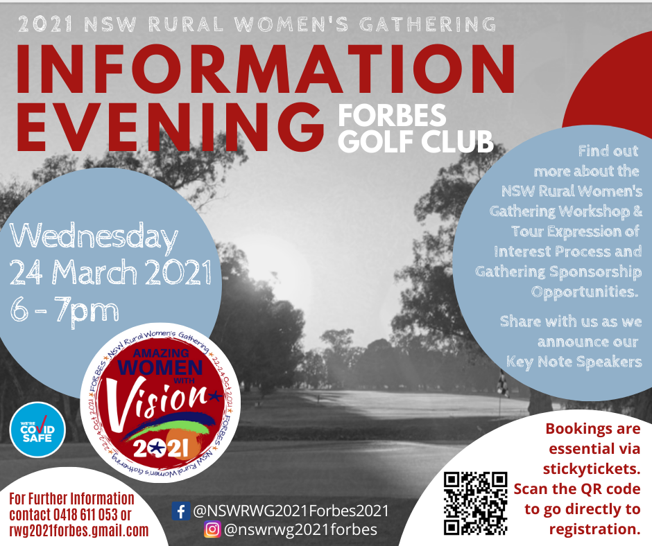 2021 RWG Information Evening