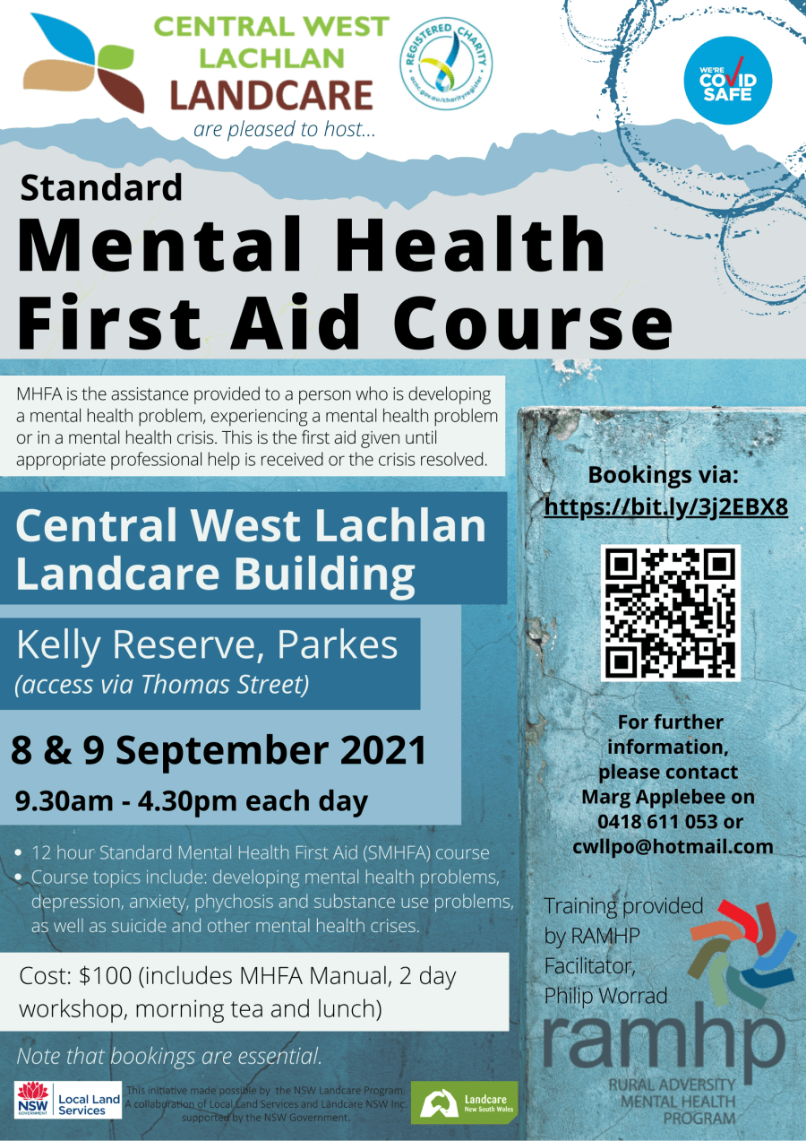 MHFA Poster (8 &amp; 9 September 2021)