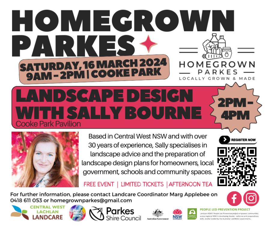 Sally Bourne Workshop (16-3-2024) Facebook promo